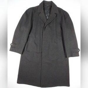 VTG 60s Alligator Weatherstyle Overcoat Mens Tri Color Check Water Repellent